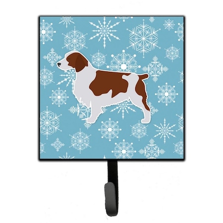 Carolines Treasures Winter Snowflake Welsh Springer Spaniel Leash or Key Holder BB3500SH4